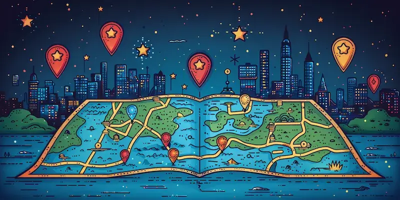 Jak dodać kilka pinezkę na Google Maps?