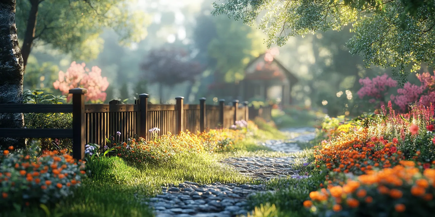 Alu Zäune aus Polen mit Montage