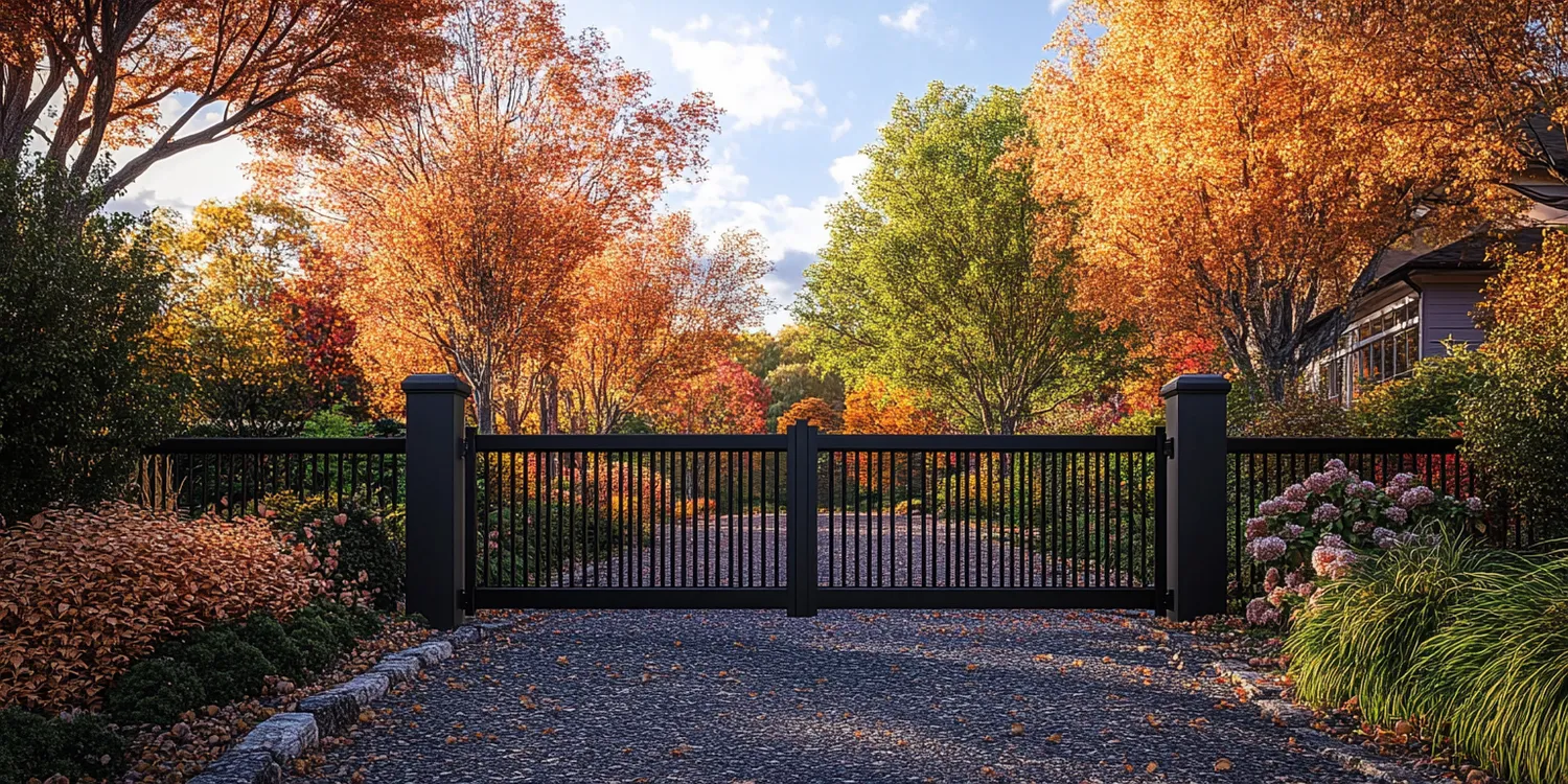 Gartenzaun Metall Polen