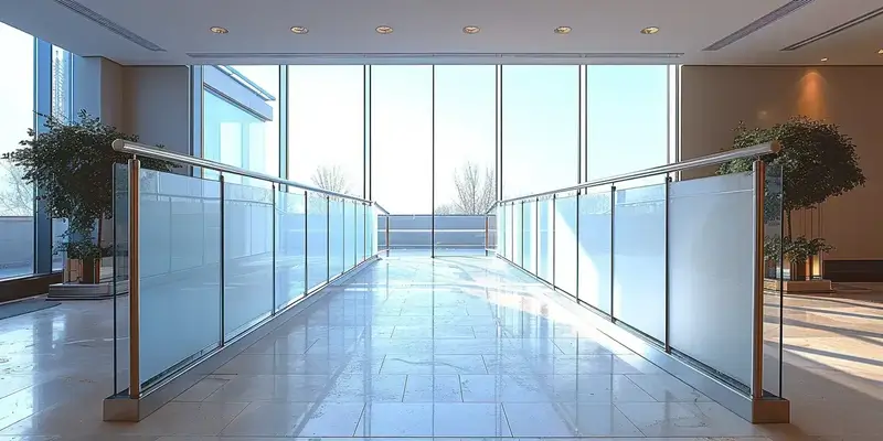 Balustrady szklane zewnętrzne Warszawa