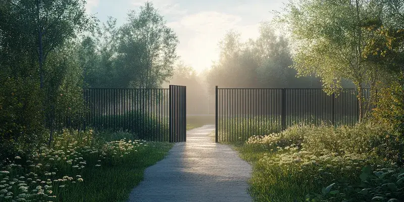 Czym wyczyścić metalowe ogrodzenie?